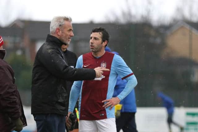 South Shields captain Julio Arca. Picture by Peter Talbot.