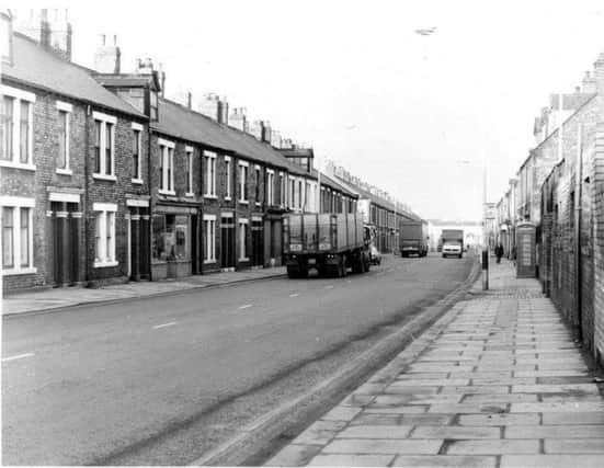 Eldon Street and Barnes Road School, on right.