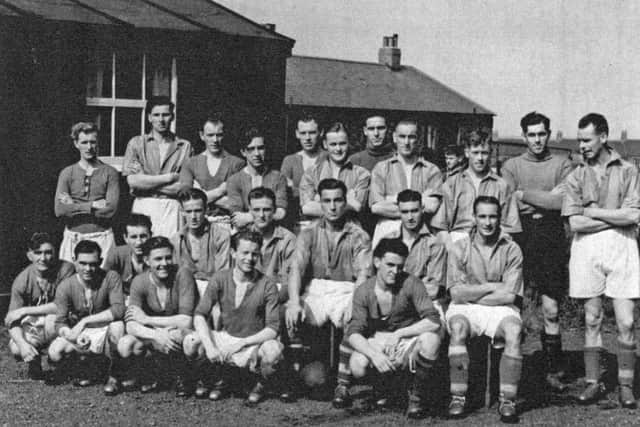South Shields Football Club 1947-48, when the Probables played the Possibles.