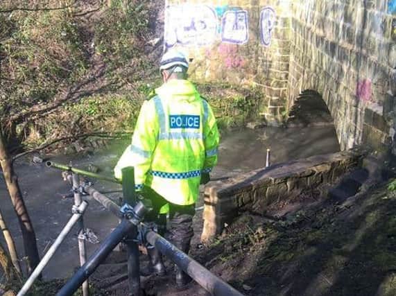 Police were called to the tunnels underneath the bridges at the mouth of the River Ouseburn after reports of a rave.