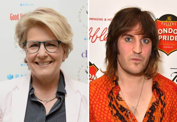Sandi Toksvig (left) and Noel Fielding who have been confirmed as presenters on Channel 4's The Great British Bake Off. Picture: PA.