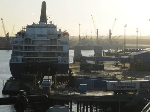 The people traffickers tried to smuggle 20 illegal immigrants into the UK on a lorry on board a DFDS ferry which arrived at the Port of Tyne.