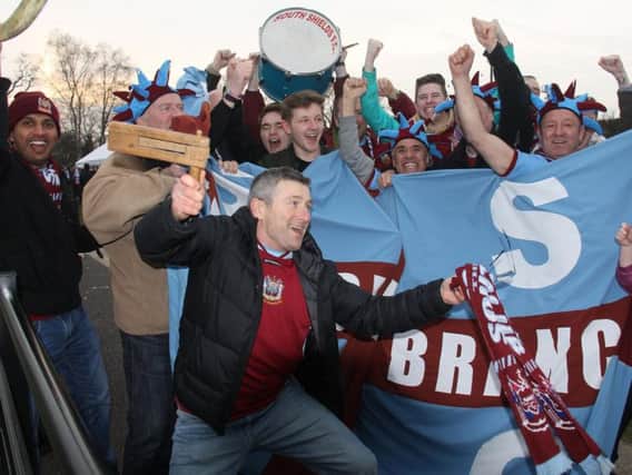 South Shields look to book their place at Wembley by avoiding defeat.