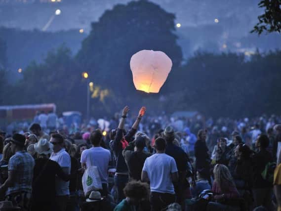 Local councils are being urged to ban releases of balloons and sky lanterns on their land after balloon litter on beaches rose by more than half in a year. Pic: PA.