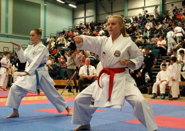 Eleisha Mitchinson, right, and Hannah Nicholson both won medals in Sweden and Yorkshire,