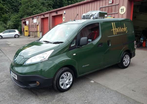 Harrods van produced by Vic Young
