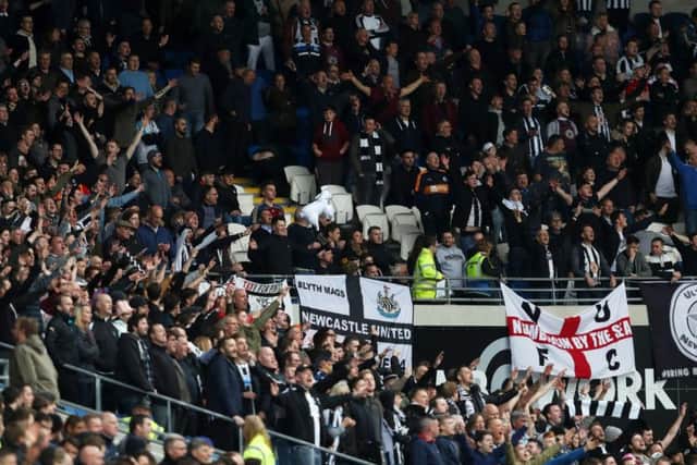 Newcastle fans