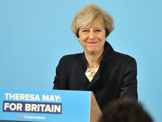 The visit of the Prime Minister Theresa May to the Linskill Centre in North Shields