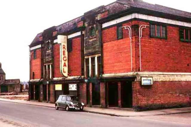 The Regal Cinema in Grange Road in 1960.