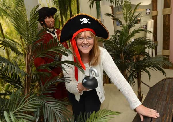 Tania Robinson, South Tyneside Council head of marketing and culture at the pirate exhibition