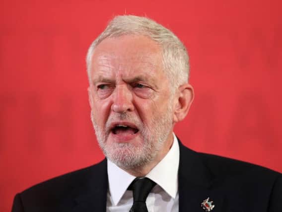 Jeremy Corbyn. Picture by PA