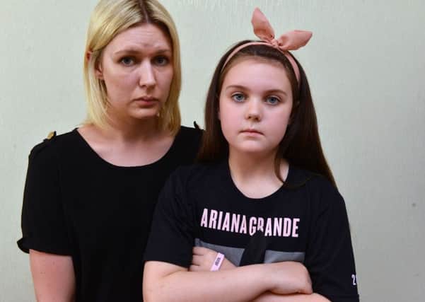 Cheryl McDonald and daughter Bryony Skye Murtaugh, nine, survived the Manchester bomb attack.