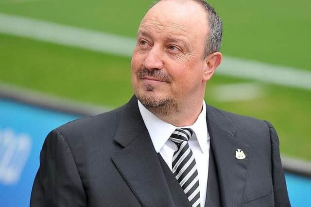 Newcastle United boss Rafa Benitez
