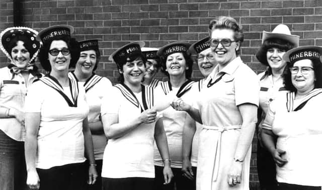 Ladies section of Westoe Miners' Social Club held a charity concert.  Picture: May 1978.