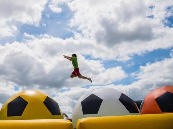 Do you fancy giving the obstacle course a try?