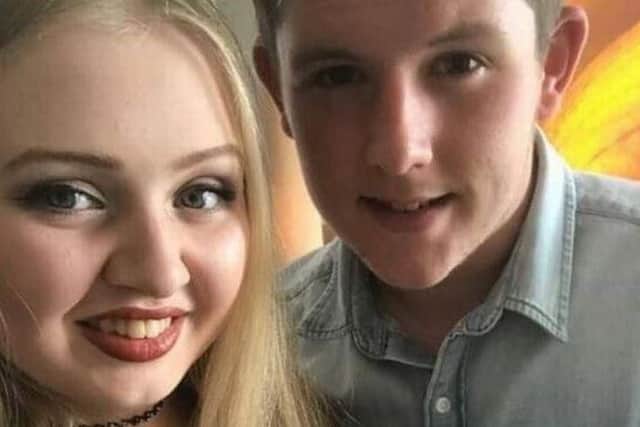 Chloe Rutherford and Liam Curry planned to get married and have children.