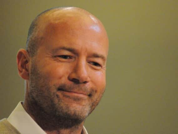Newcastle United hero Alan Shearer.