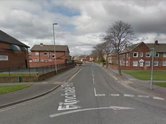 Police were called to Finchale Road in Hebburn after the man was found. Image copyright Google Maps.