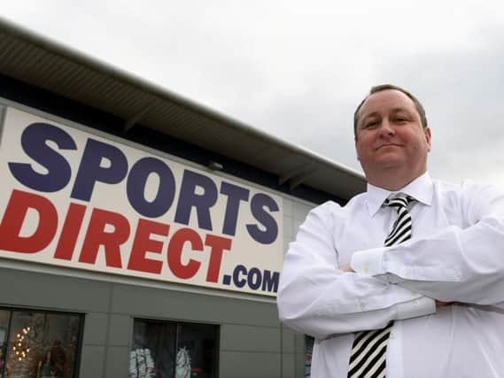 Sports Direct founder Mike Ashley.