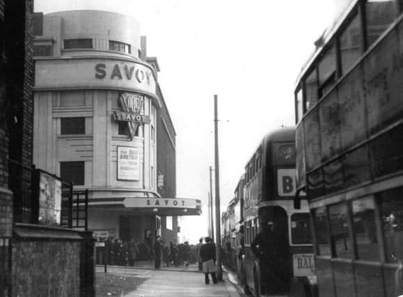 The Dam Busters film showing at The Savoy in 1955