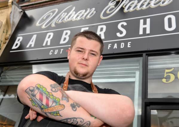 Shaun Rundle is the new owner of barber shop Urban Fades.