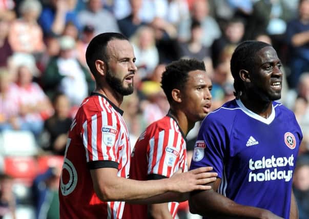New boy Marc Wilson on his debut on Saturday.