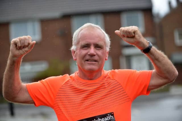Australian Tony Jackson completed his first Great North Run at the age of 63.