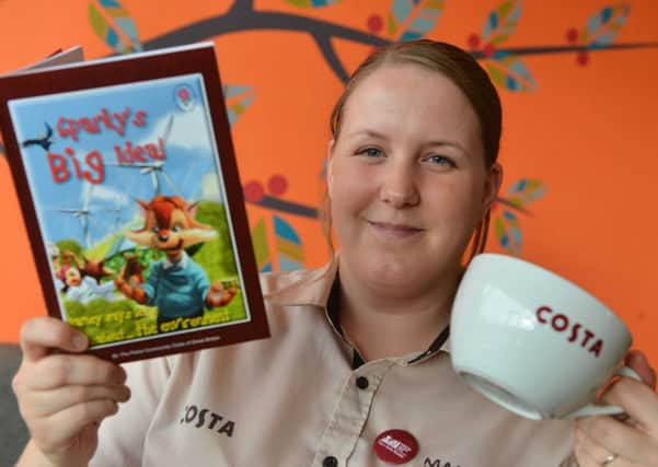 Costa reading week. Manager Kirsty Tod