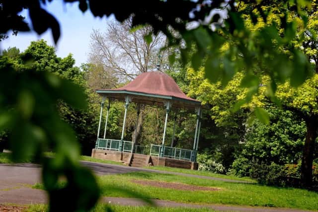 bandstand in the West Park, South Shields