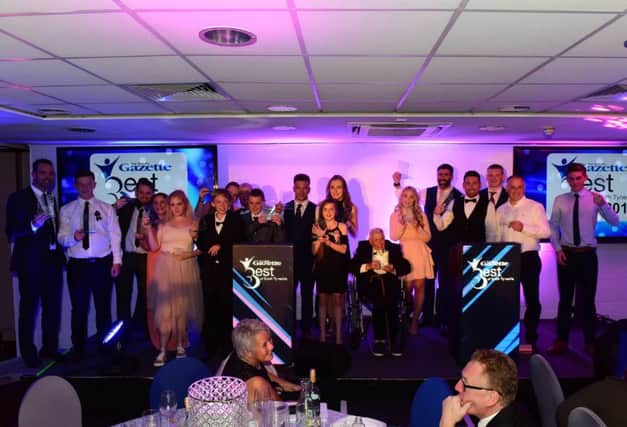 Best of South Tyneside Awards 2017 at the Quality Hotel, Boldon. Last nights Award winners