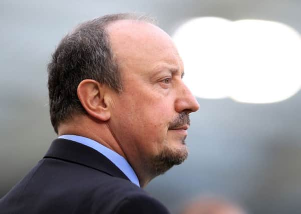 Newcastle United manager Rafael Benitez during the Premier League match at the AMEX Stadium, Brighton. PRESS ASSOCIATION Photo. Picture date: Sunday September 24, 2017. See PA story SOCCER Brighton. Photo credit should read: John Walton/PA Wire. RESTRICTIONS: EDITORIAL USE ONLY No use with unauthorised audio, video, data, fixture lists, club/league logos or "live" services. Online in-match use limited to 75 images, no video emulation. No use in betting, games or single club/league/player publications.