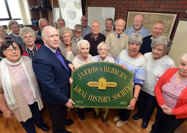 The Hebburn and Jarrow History Society, ahead of their 30th anniversary.