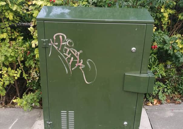 Graffiti in South Tyneside