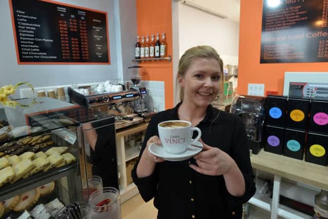 Hospitality and Hope new Chai Coffee House and supported living accommodation.
Cafe manager Danielle Soulsby