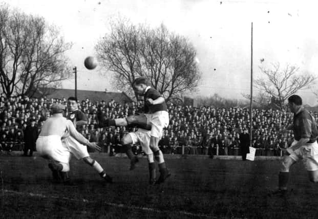 South Shields v Chesterfield in 1956.