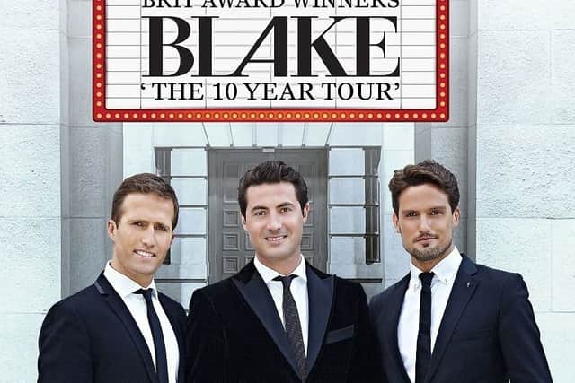 Brit Award-winning vocal trio Blake bring their 10th Anniversary Tour to The Customs House on Sunday, November 5.