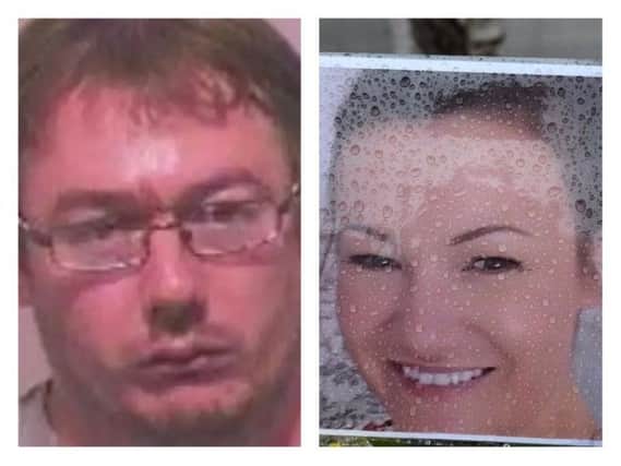 Adam Parkin, left, has admitted murdering his wife Julie at their Sunderland home in June 2017.