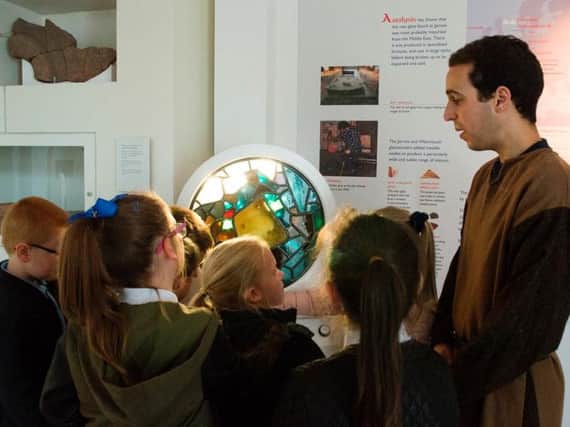 Children visit Jarrow Hall