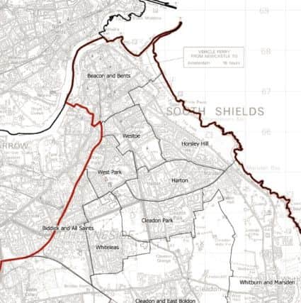 What could be the new boundary changes made to South Shields