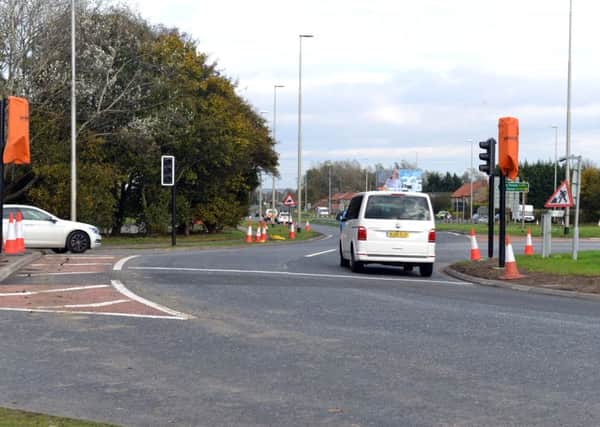 New traffic light signals at Leam Lane and Mill Lane junction