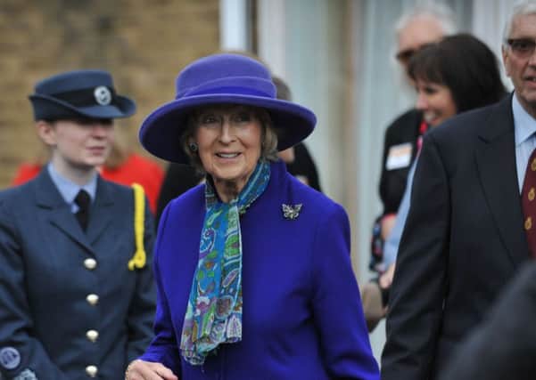 Princess Alexandra arrives at Hospitality and Hope, Hampden Street, to present the charity with the Queens Award for Voluntary Service.