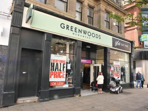 South Shields' Greenwoods store