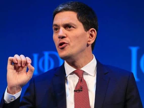 Former South Shields MP David Miliband. Picture by PA