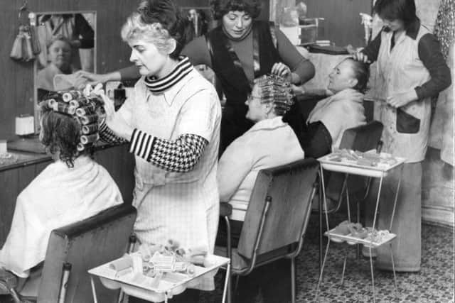 Memory Lane  January 1976   Salon hairdressing