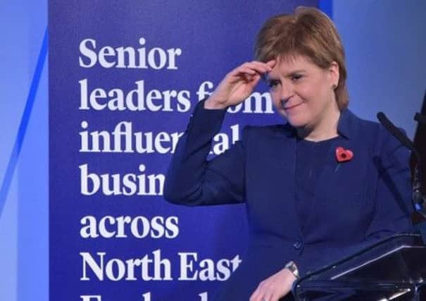Nicola Sturgeon addresses North East business leaders