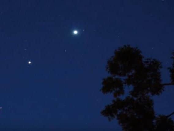 Venus and Jupiter are set to conjoin.