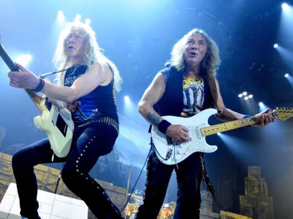 Iron Maiden are returning to the Arena with their Legacy Of The Beast tour in 2018. Pic: Carl Chambers.