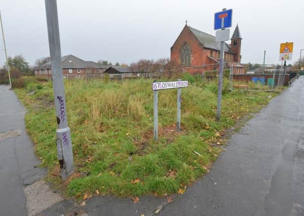 The new homes site on Black Road, Hebburn