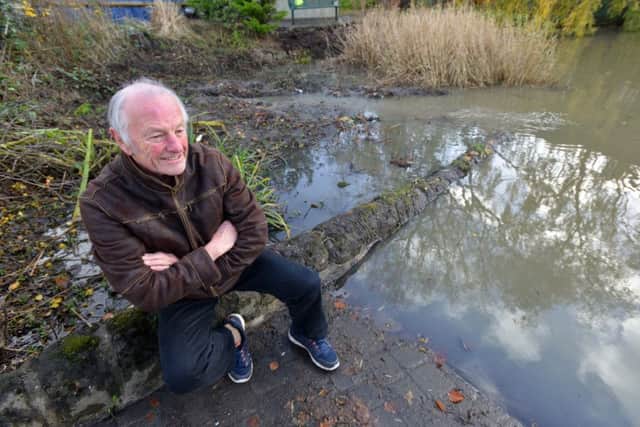 Cleadon residents take over maintenance of Village pond.
Dave Scrafton