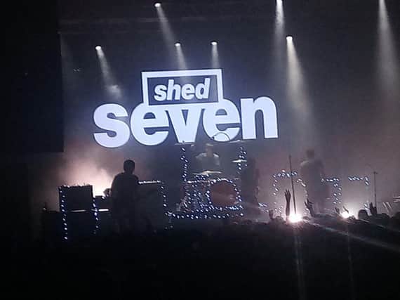 Shed Seven at their sold-out gig at the O2 Academy in Newcastle.